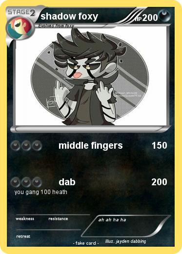 Pokemon shadow foxy