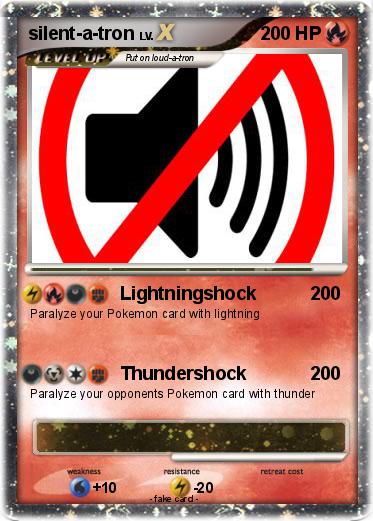 Pokemon silent-a-tron