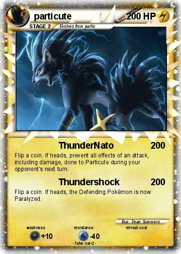 Pokemon particute