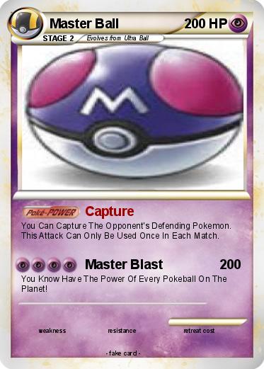 Pokemon Master Ball
