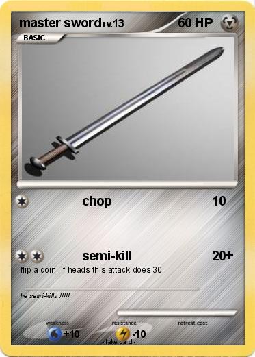 Pokemon master sword