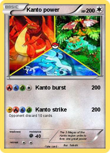 Pokemon Kanto power