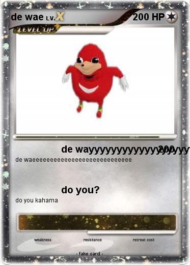 Pokemon de wae