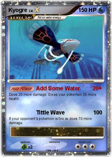 Pokemon Kyogre