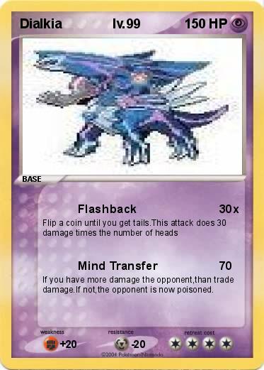 Pokemon Dialkia              lv.99