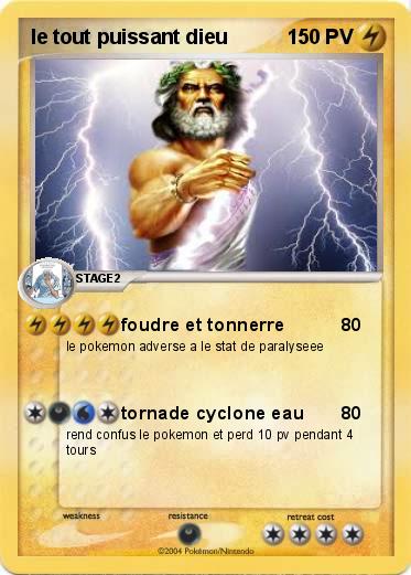 Pokemon le tout puissant dieu