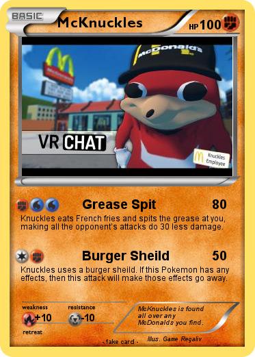 Pokemon McKnuckles