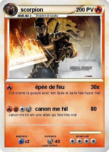 Pokemon scorpion