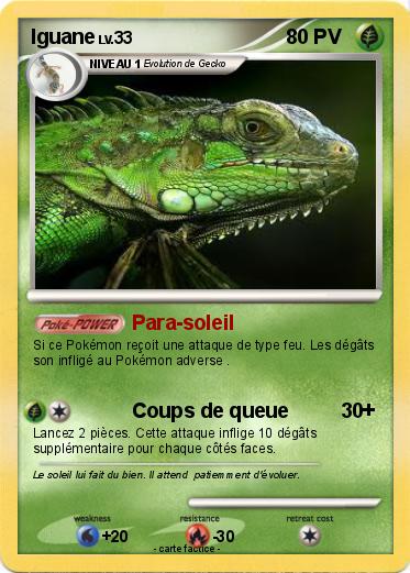 Pokemon Iguane