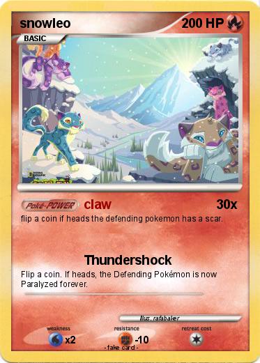 Pokemon snowleo