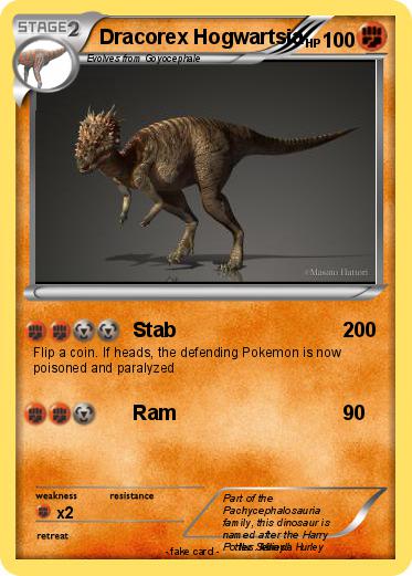 Pokemon Dracorex Hogwartsia