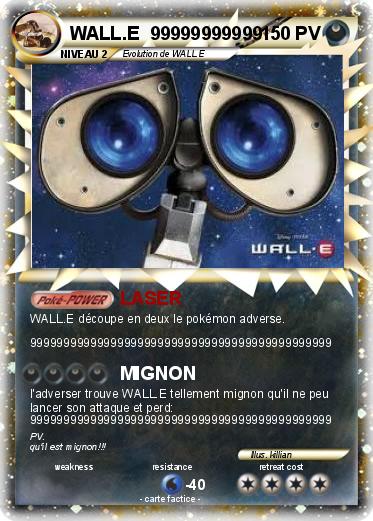 Pokemon WALL.E  99999999999