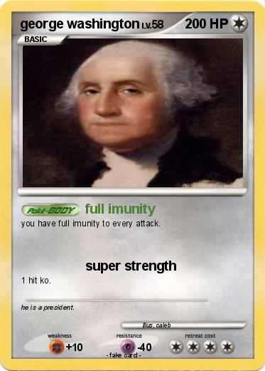 Pokemon george washington
