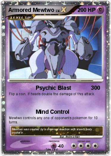 Pokemon Armored Mewtwo