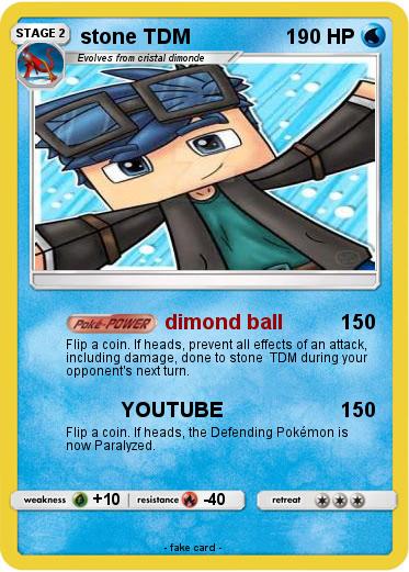 Pokemon stone TDM