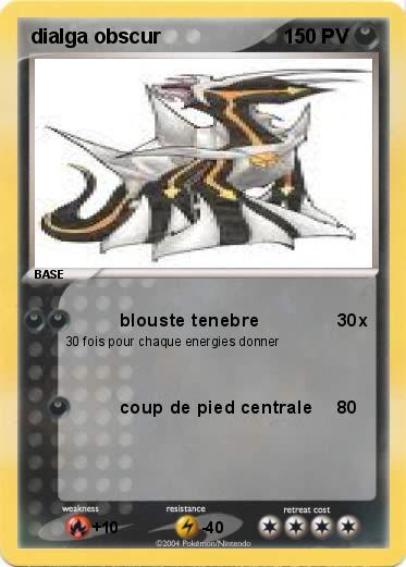 Pokemon dialga obscur