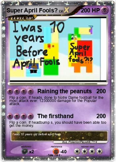 Pokemon Super April Fools?