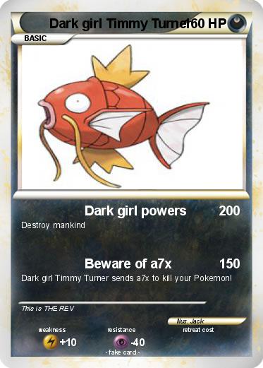 Pokemon Dark girl Timmy Turner
