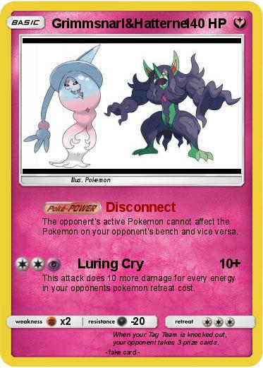Pokemon Grimmsnarl&Hatterne