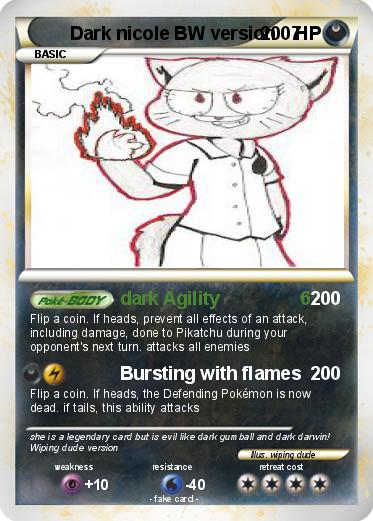 Pokemon Dark nicole BW version   7