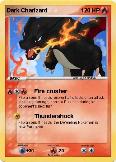 Pokemon Dark Charizard
