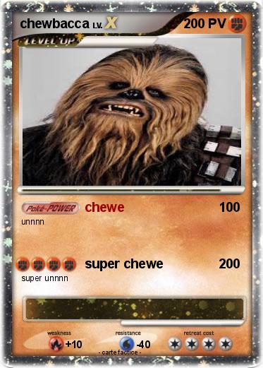 Pokemon chewbacca