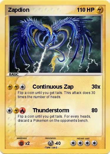 Pokemon Zapdion