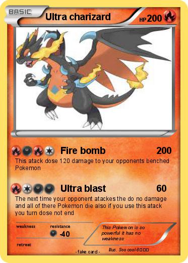 Pokemon Ultra charizard