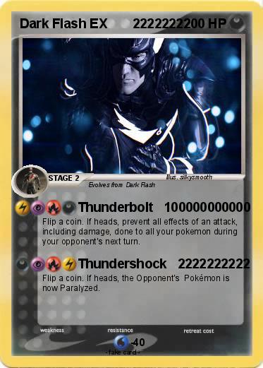 Pokemon Dark Flash EX       22222222