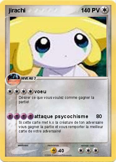 Pokemon jirachi