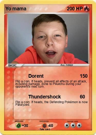 Pokemon Yo mama