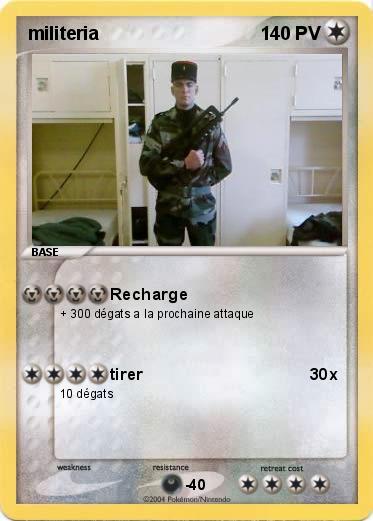 Pokemon militeria