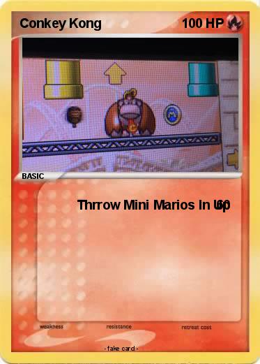 Pokemon Conkey Kong