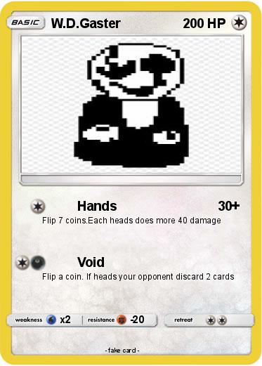 Pokemon W.D.Gaster