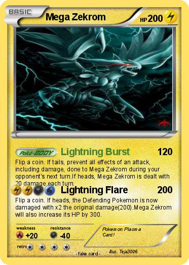 Pokemon Mega Zekrom