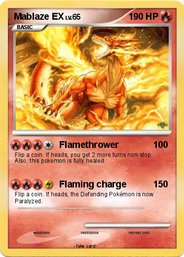 Pokemon Mablaze EX