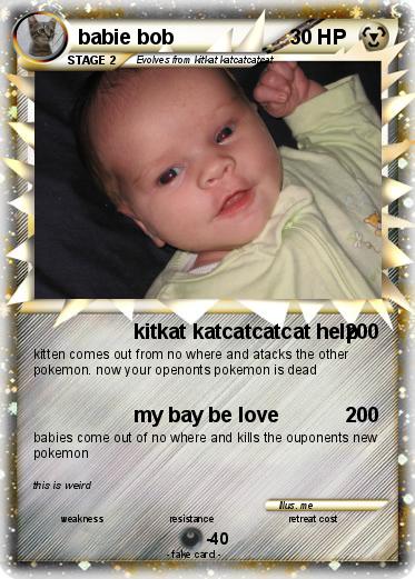 Pokemon babie bob