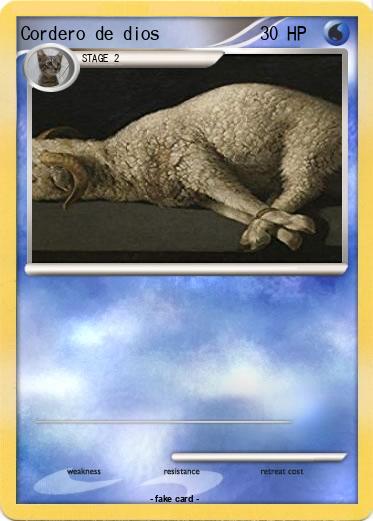 Pokemon Cordero de dios