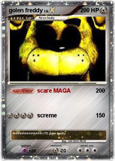 Pokemon golen freddy