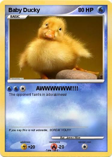 Pokemon Baby Ducky