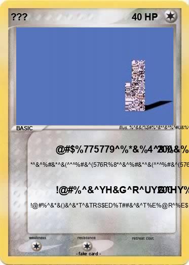 Pokemon ???