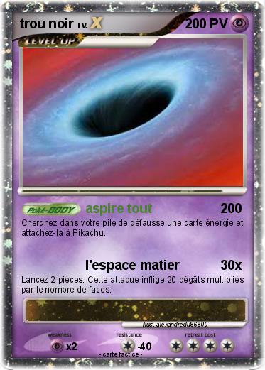Pokemon trou noir