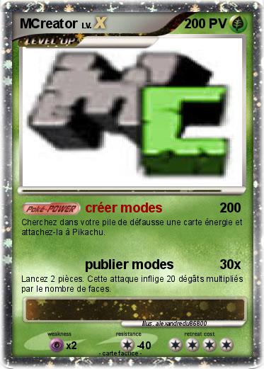 Pokemon MCreator