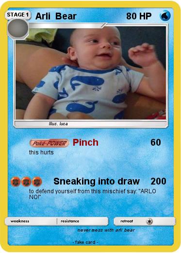 Pokemon Arli  Bear
