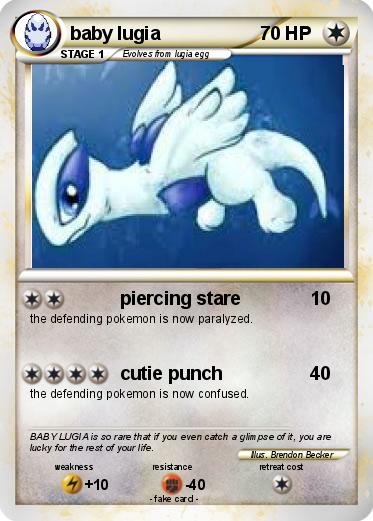 Pokemon baby lugia