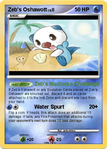 Pokemon Zeb's Oshawott