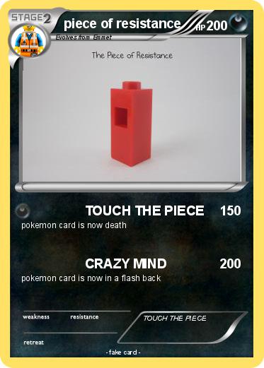 Pokemon piece of resistance