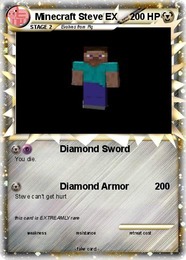 Pokemon Minecraft Steve EX