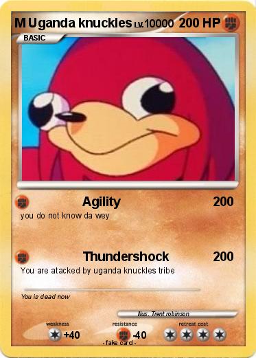 Pokemon M Uganda knuckles