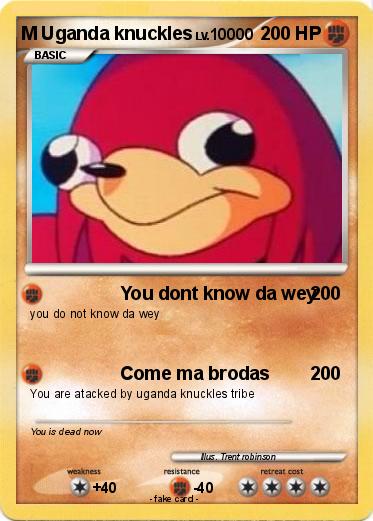 Pokemon M Uganda knuckles